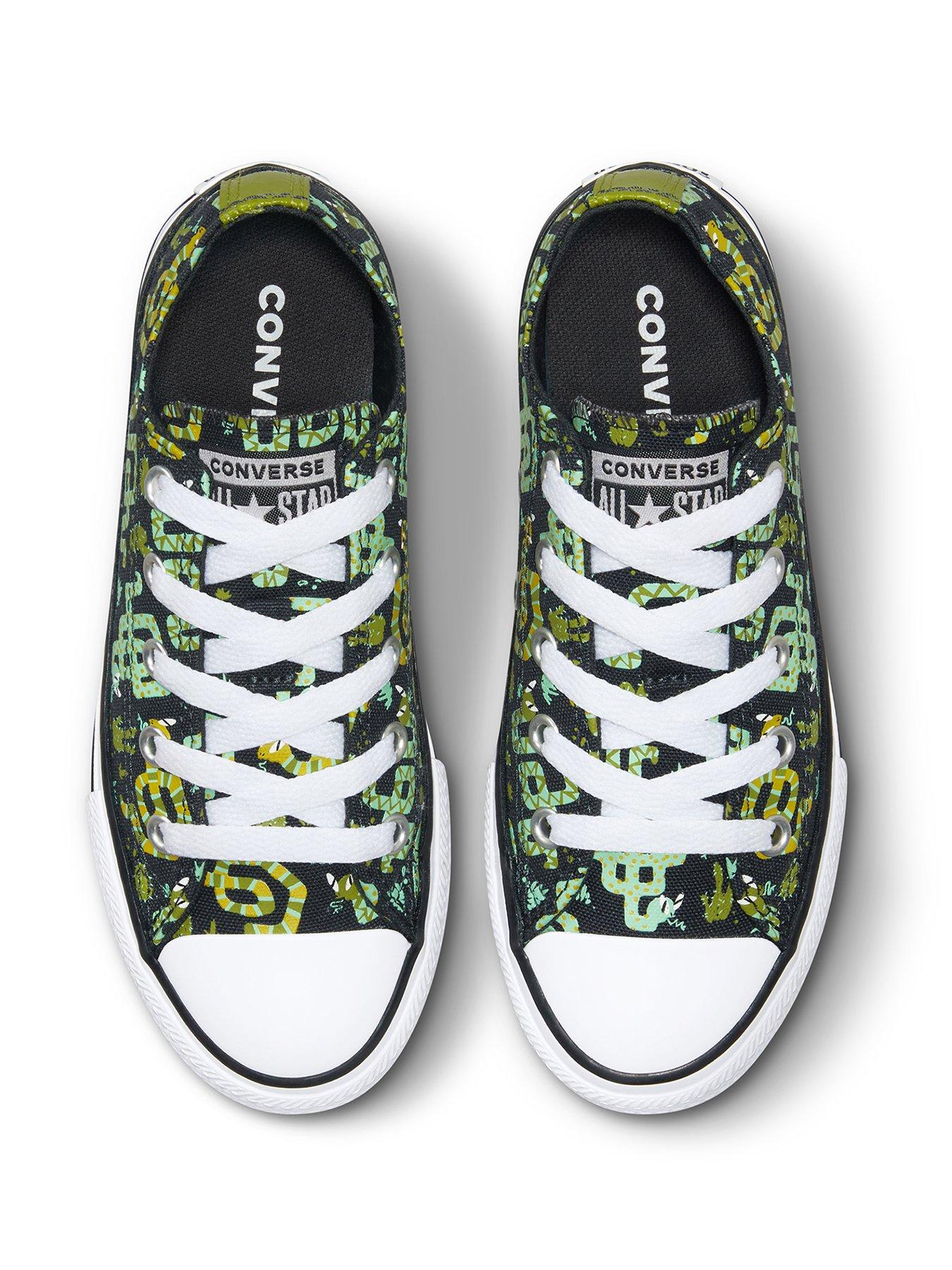 Converse all star snake ox sneaker sales