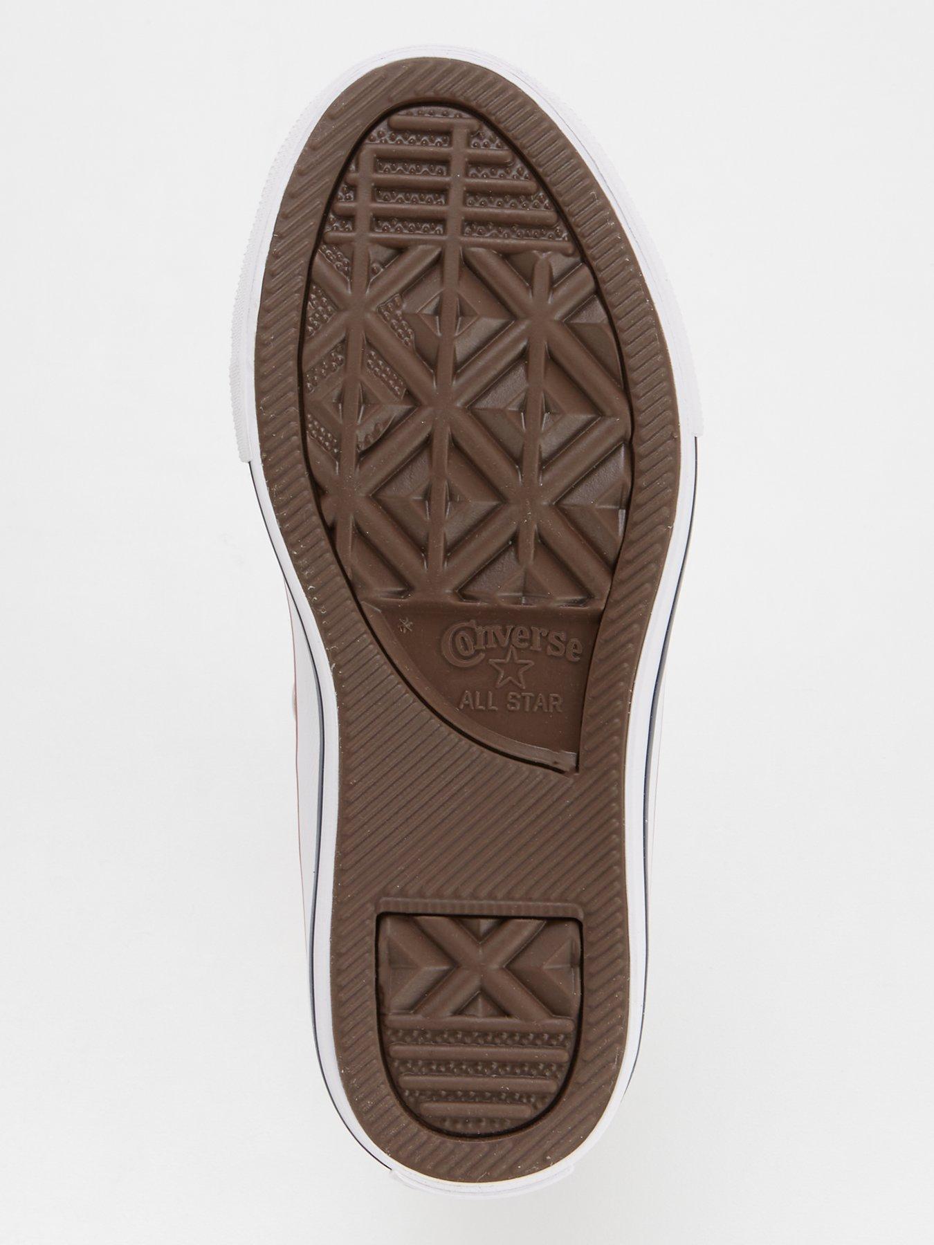 Image 4 of 6 of Converse Kids Easy-On Velcro Ox Trainers - White