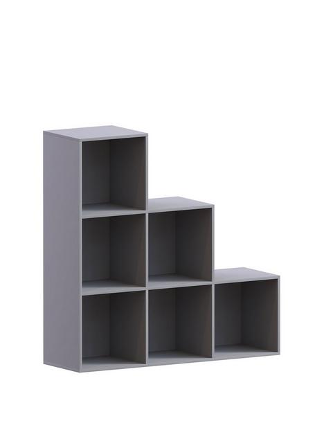 vida-designs-durham-6-cube-staircase-storage-unit-grey