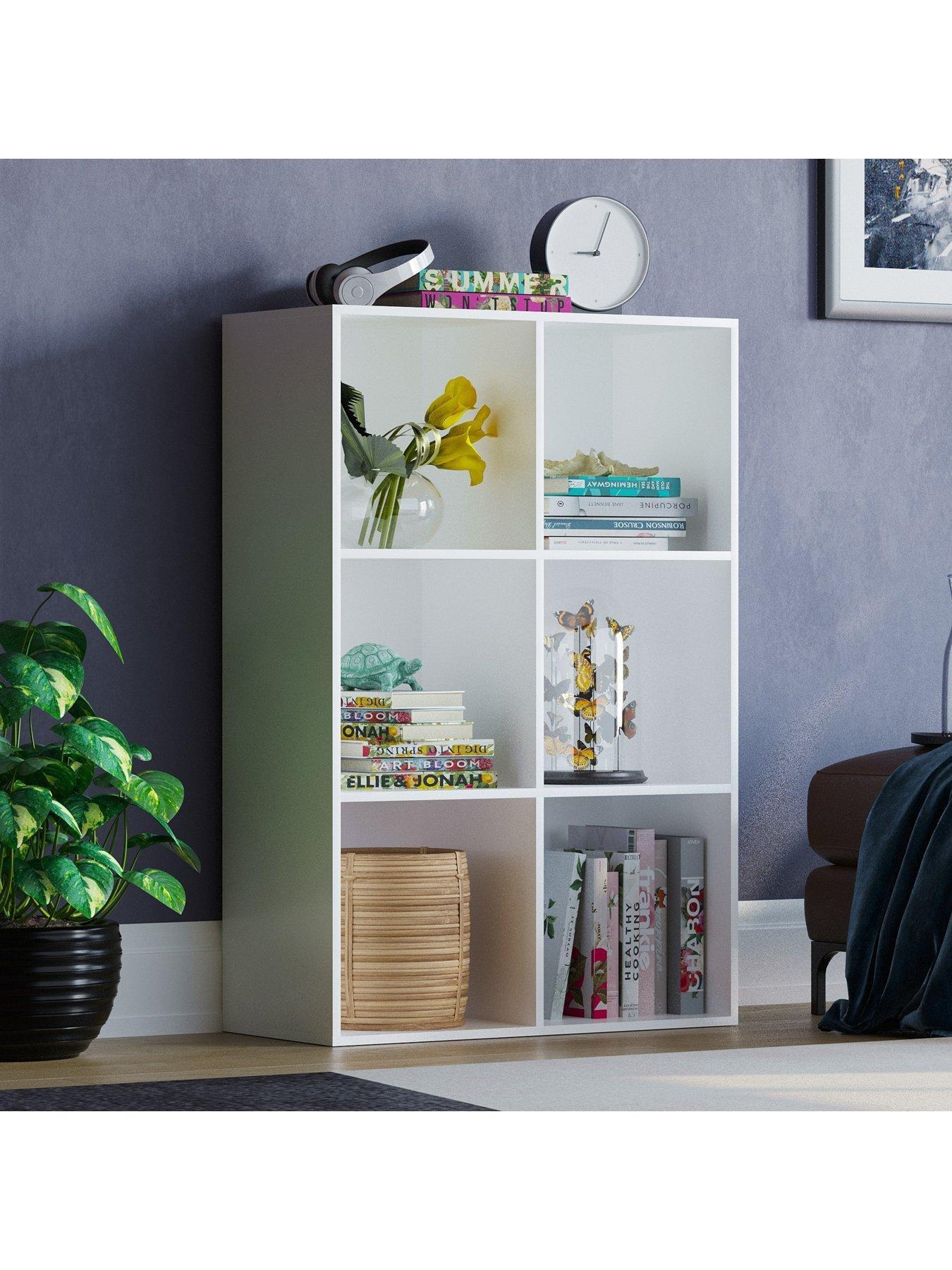 Image 1 of 6 of Vida Designs Durham 2&nbsp;x&nbsp;3 Cube Storage Unit - White