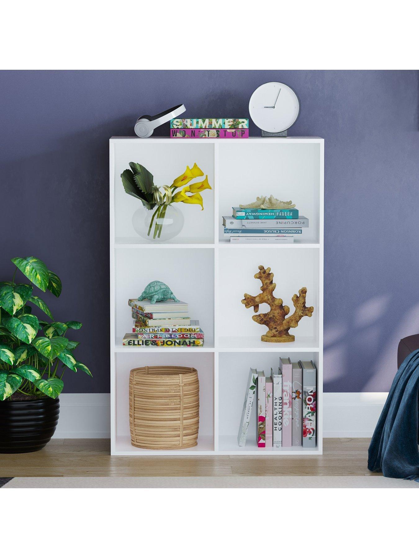 Image 5 of 6 of Vida Designs Durham 2&nbsp;x&nbsp;3 Cube Storage Unit - White