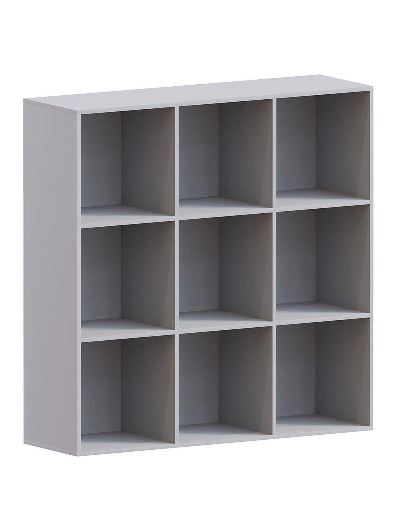 Image 2 of 6 of Vida Designs Durham 3&nbsp;x&nbsp;3 Cube Storage Unit - Grey