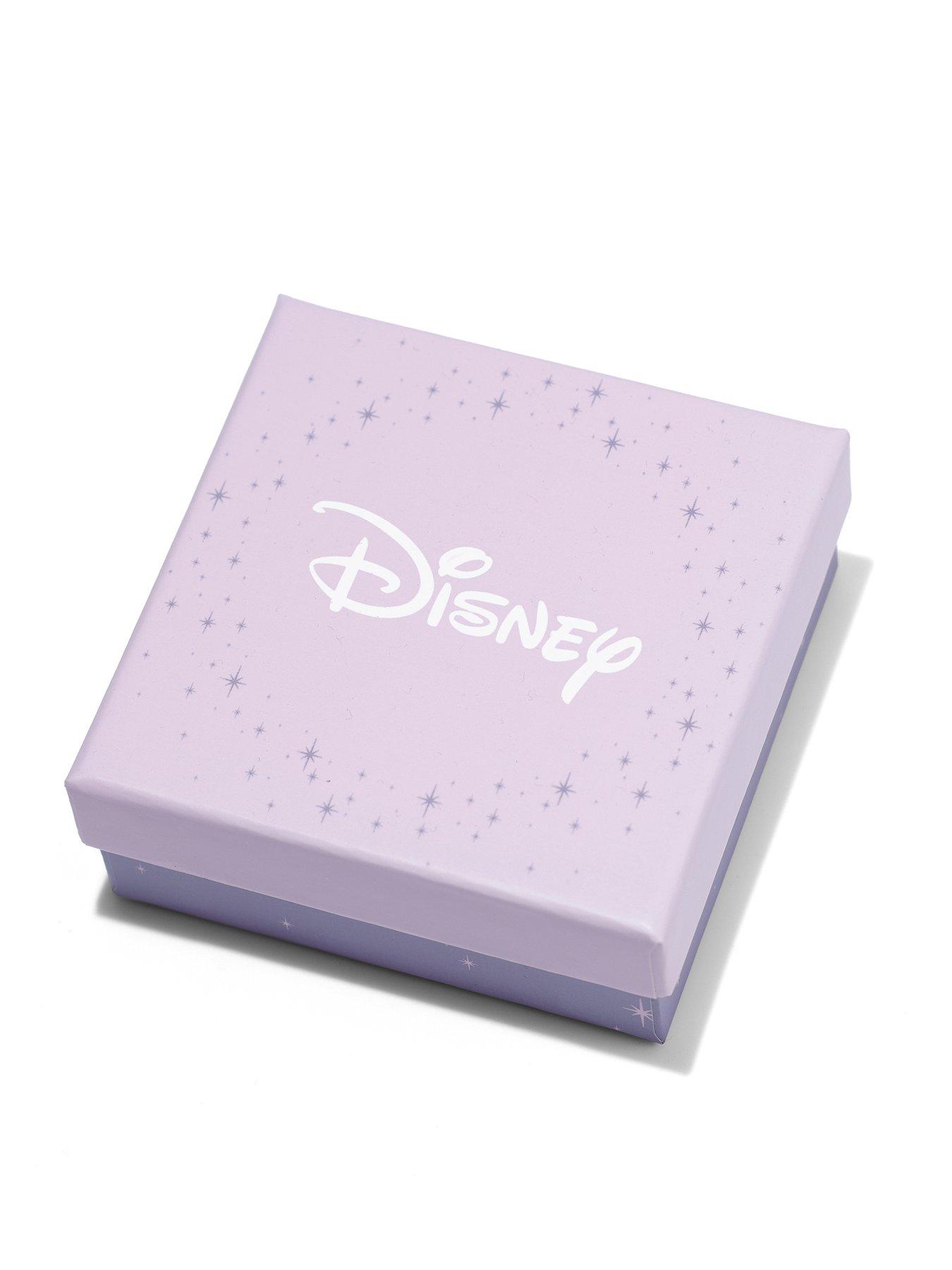 Image 4 of 4 of Disney Minnie Silver Plated Birthstone Stud Earrings