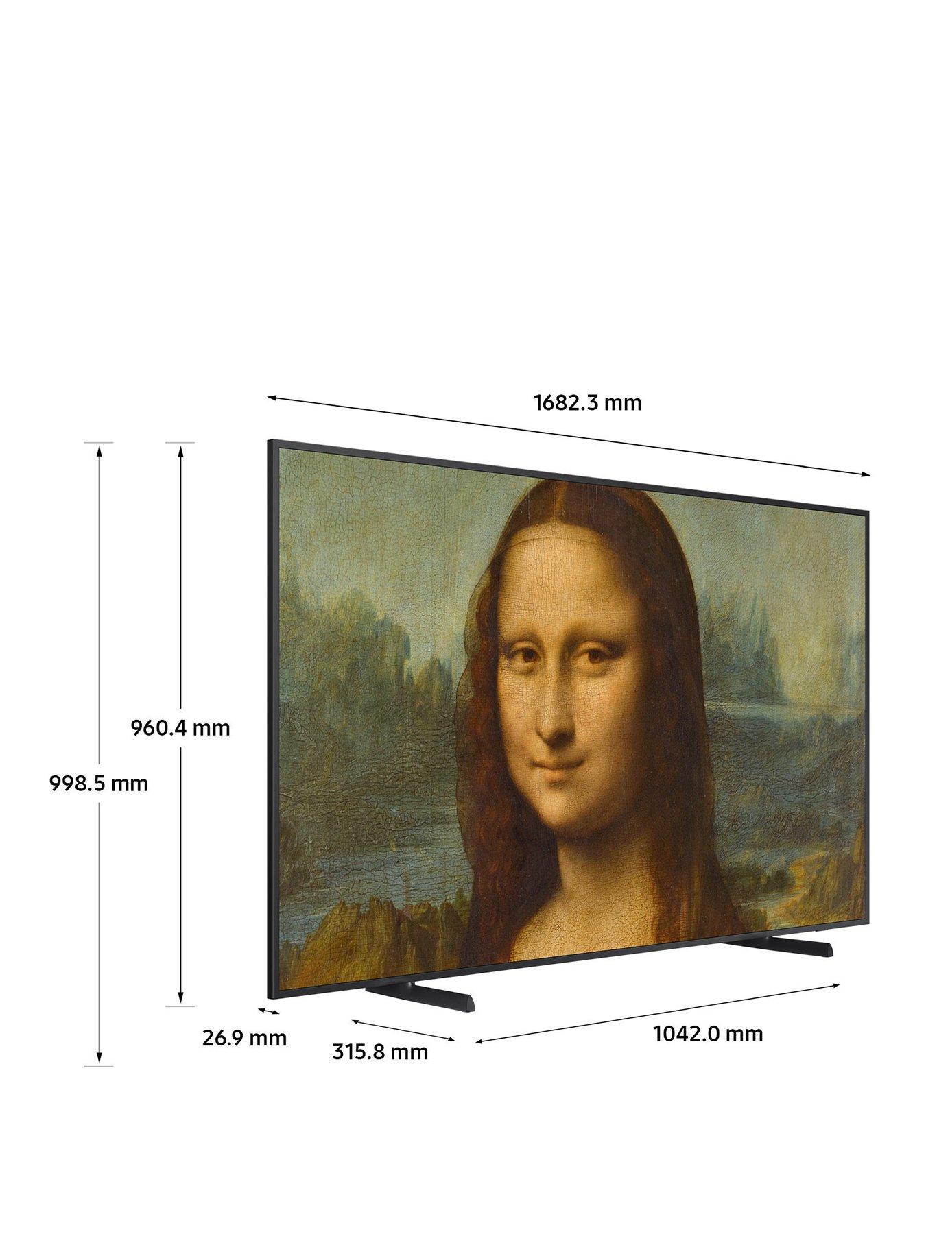 Samsung The Frame Art Mode, 75 inch, QLED, Full HD HDR, Smart TV very
