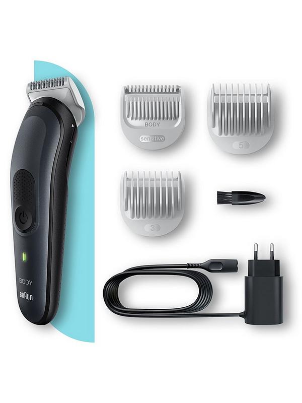Image 3 of 4 of Braun Body Groomer 3 BG3350 Manscaping Tool For Men with Sensitive Comb