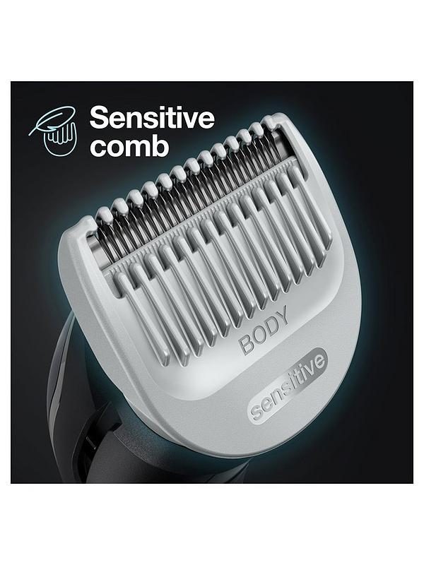 Image 4 of 4 of Braun Body Groomer 3 BG3350 Manscaping Tool For Men with Sensitive Comb