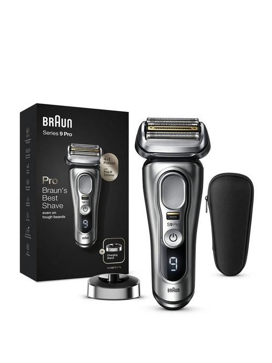 front image of braun-series-9-pro-9417s-electric-shaver-for-men