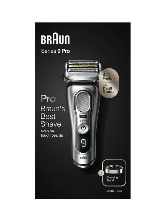 stillFront image of braun-series-9-pro-9417s-electric-shaver-for-men