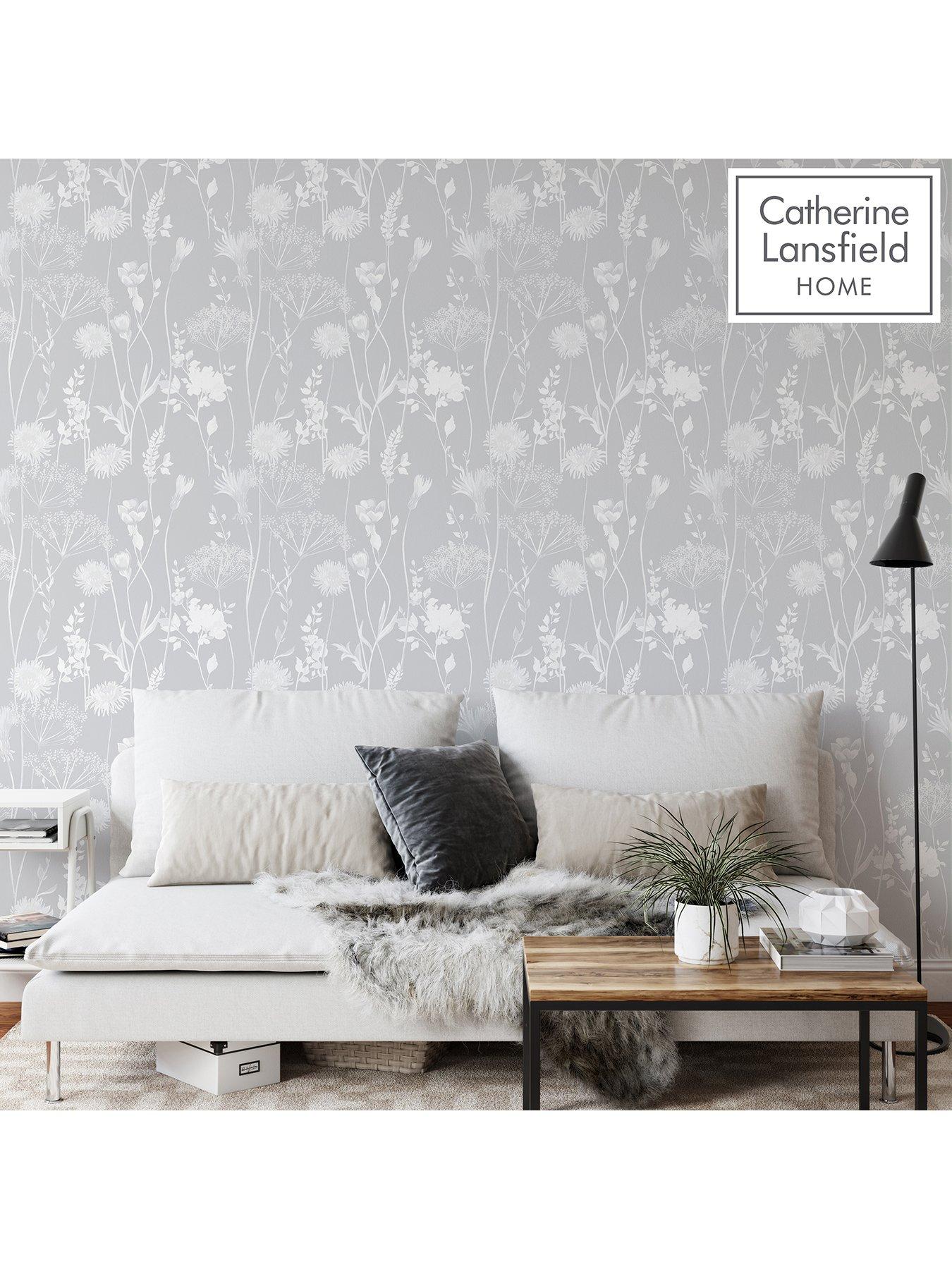 Product photograph of Catherine Lansfield Meadowsweet Wallpaper from very.co.uk