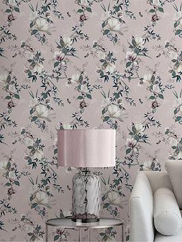 Product photograph of Lipsy Lotus Wallpaper from very.co.uk