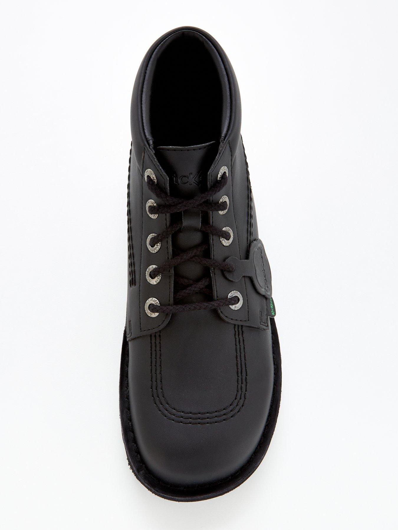 Image 4 of 6 of Kickers Kick Hi Vegan Shoe - Black