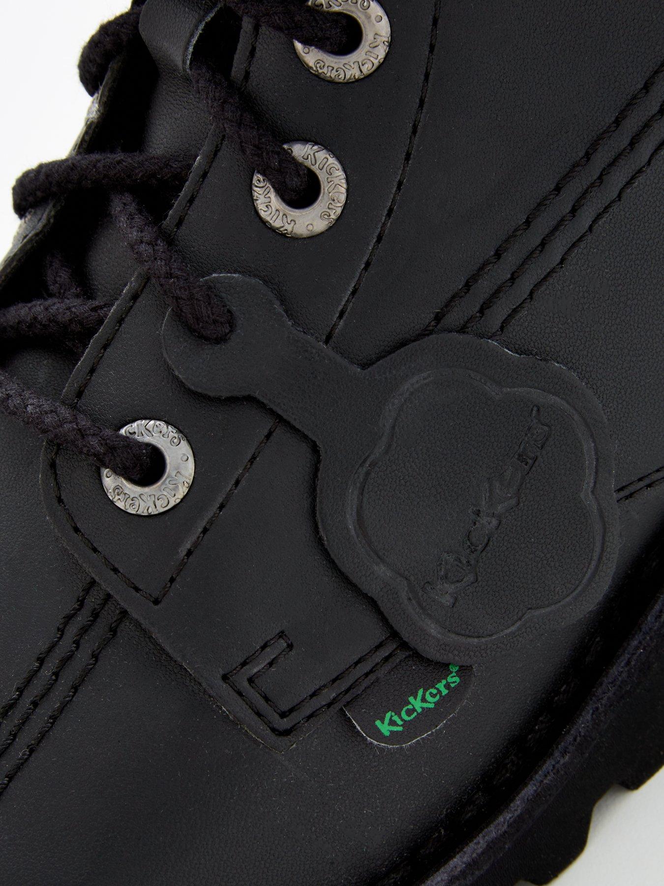 Image 6 of 6 of Kickers Kick Hi Vegan Shoe - Black
