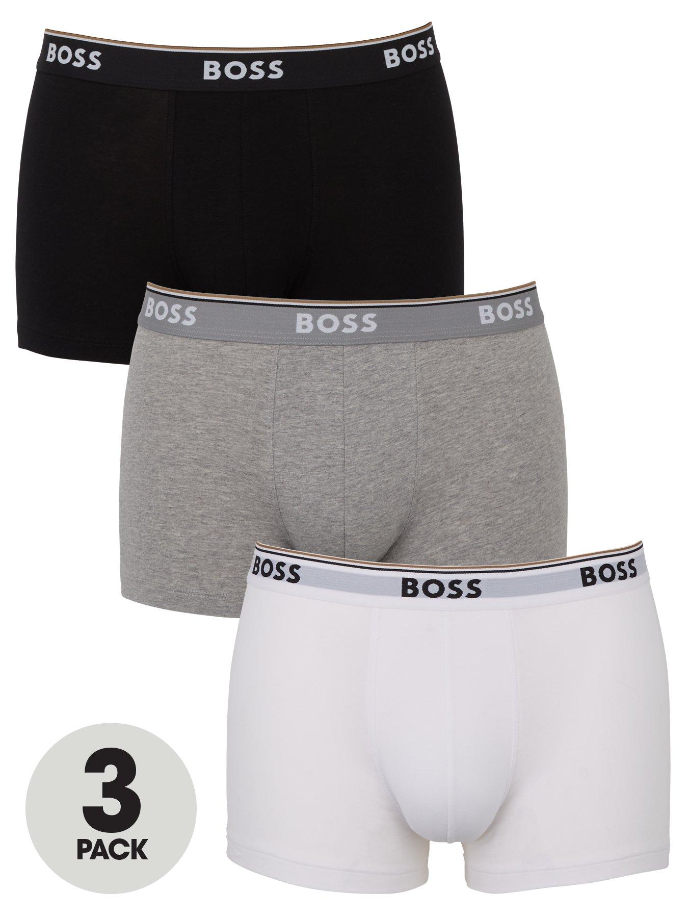 undefined 3 Pack Power Trunks - Black/White/Grey