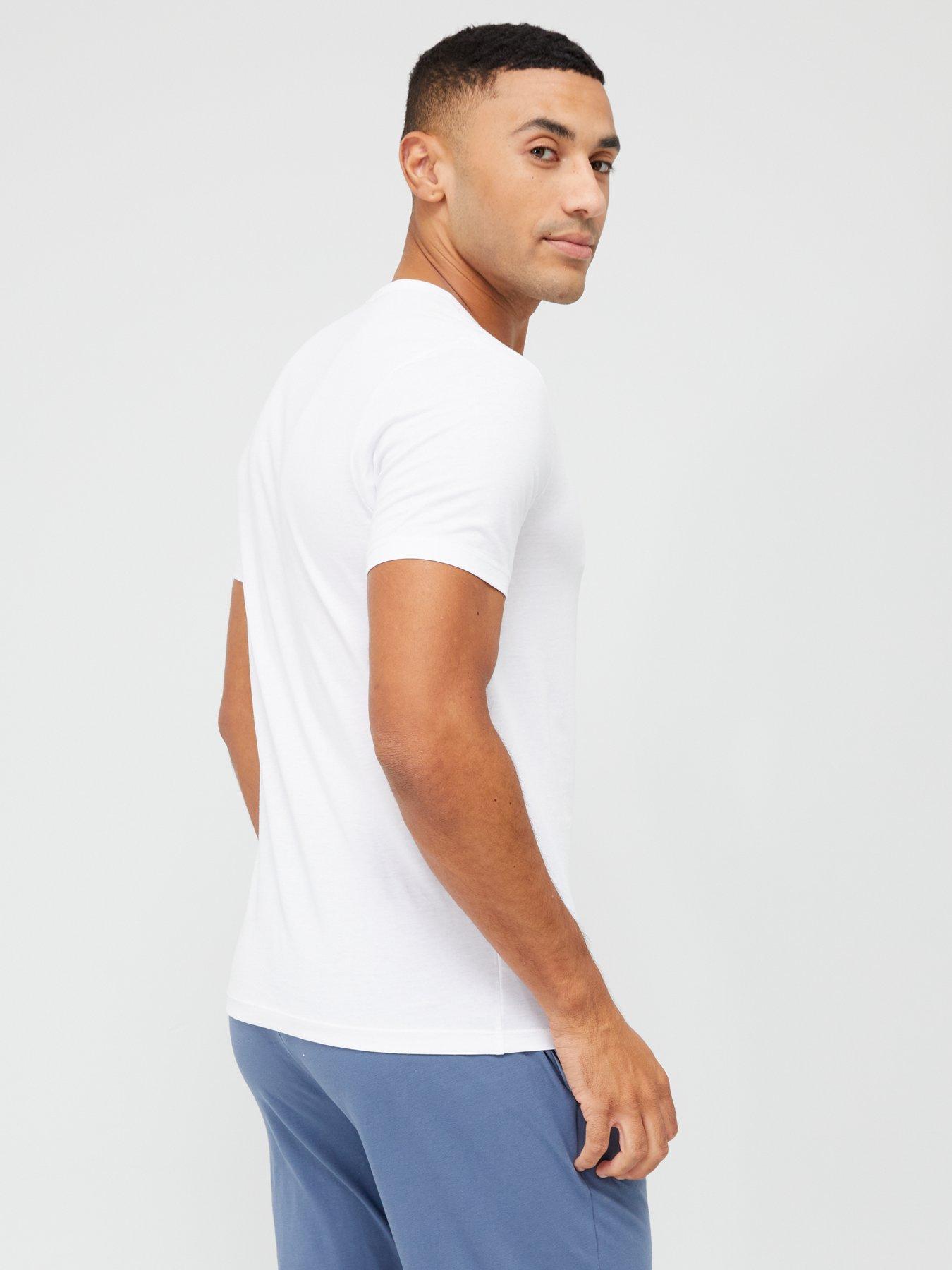 Image 3 of 6 of BOSS 3 Pack Classic Crew T-Shirt - White