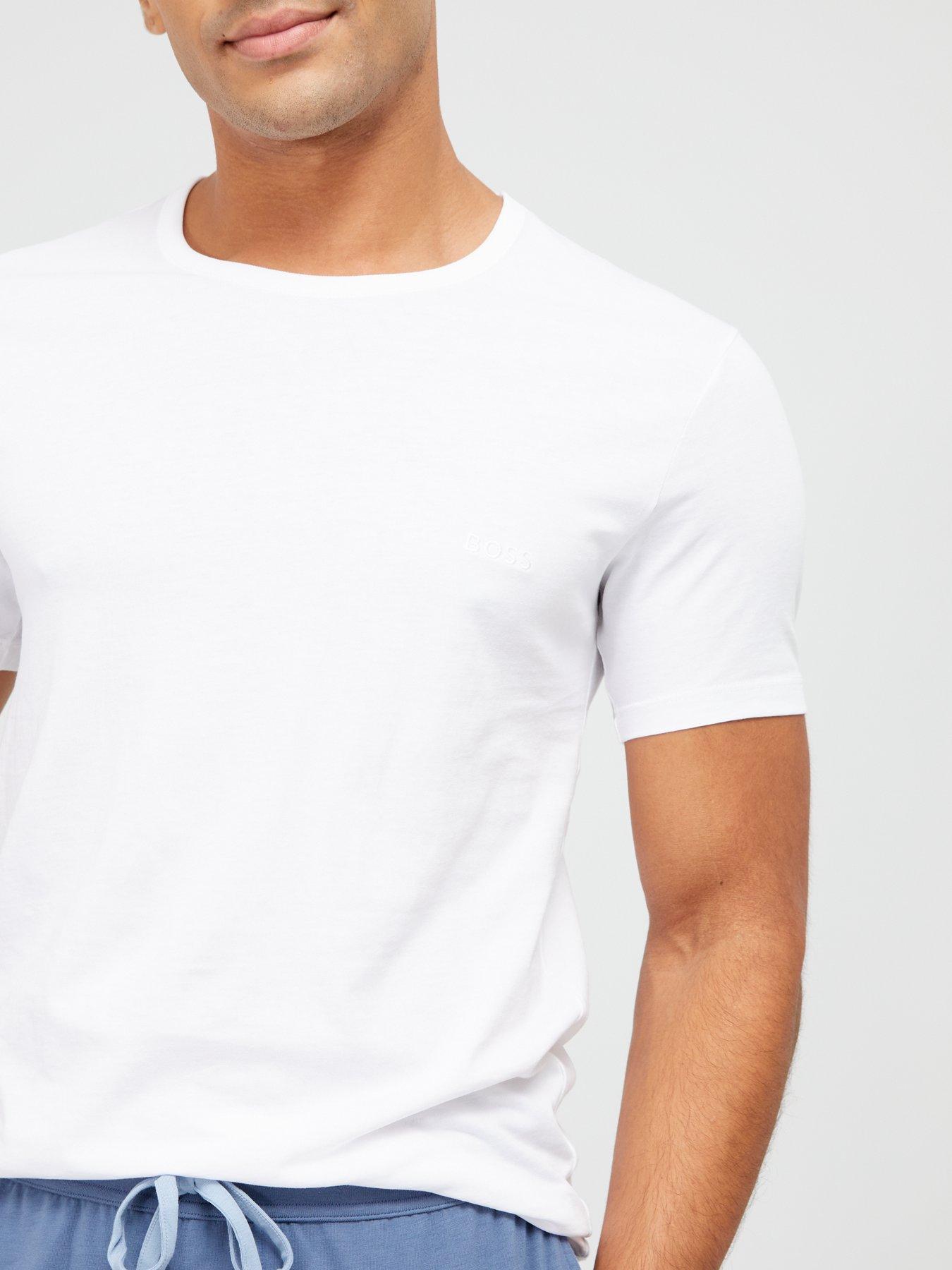Image 5 of 6 of BOSS 3 Pack Classic Crew T-Shirt - White