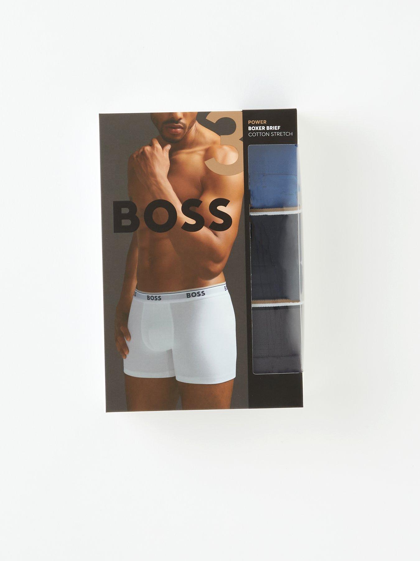Image 3 of 3 of BOSS 3 Pack Power Boxer Briefs - Multi