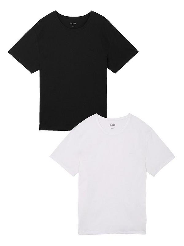BOSS Bodywear Big & Tall 2 Pack Short Sleeve T-Shirts - Multi | Very.co.uk