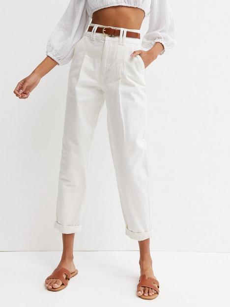 new-look-denim-belted-high-waist-trousers-off-white