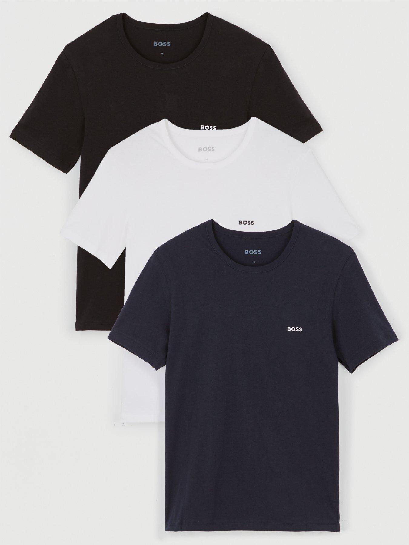 Men s 3 Pack BOSS T Shirts Hugo BOSS Multi Packs Very