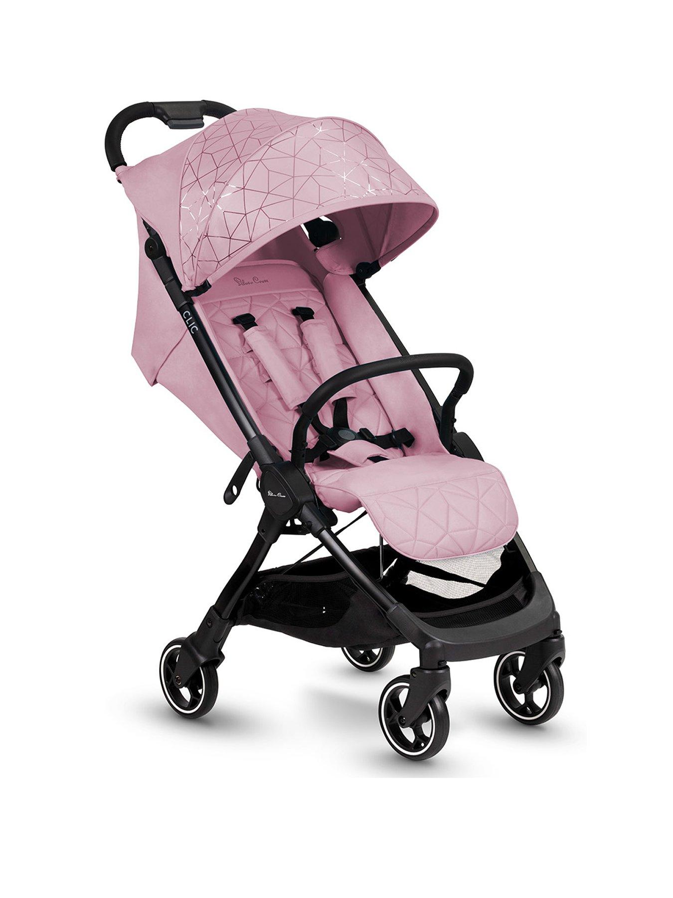 Silver Cross Clic stroller, Pink | very.co.uk