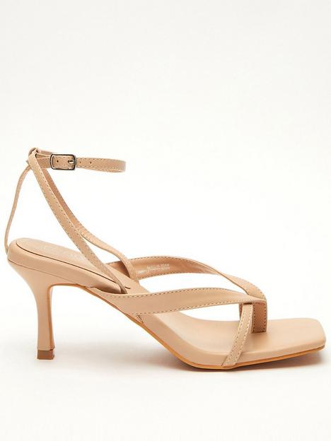 quiz-square-toe-heeled-sandal