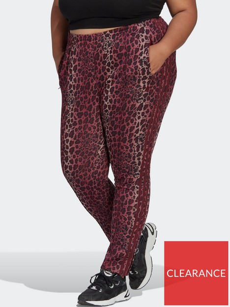 adidas-originals-leopard-pants-plus-size-maroon
