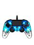  image of playstation-4-compact-controller-clear-blue