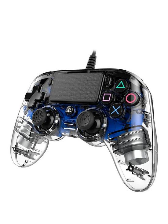 stillFront image of playstation-4-compact-controller-clear-blue