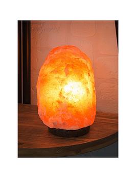 Product photograph of Hestia Himalayan Rock Salt Lamp from very.co.uk
