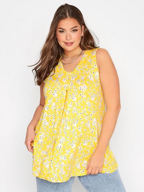 yours-swing-vest-yellow-floral