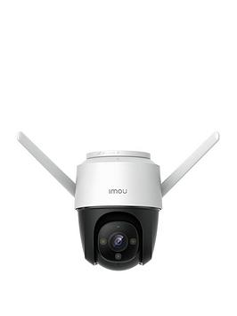 Product photograph of Imou Outdoor Pan Tilt Camera 2k Full Colour Nightvision Spotlights Ai Human Detection 2 Way Audio 110db Siren Local Hot-spot Connection H 265 from very.co.uk