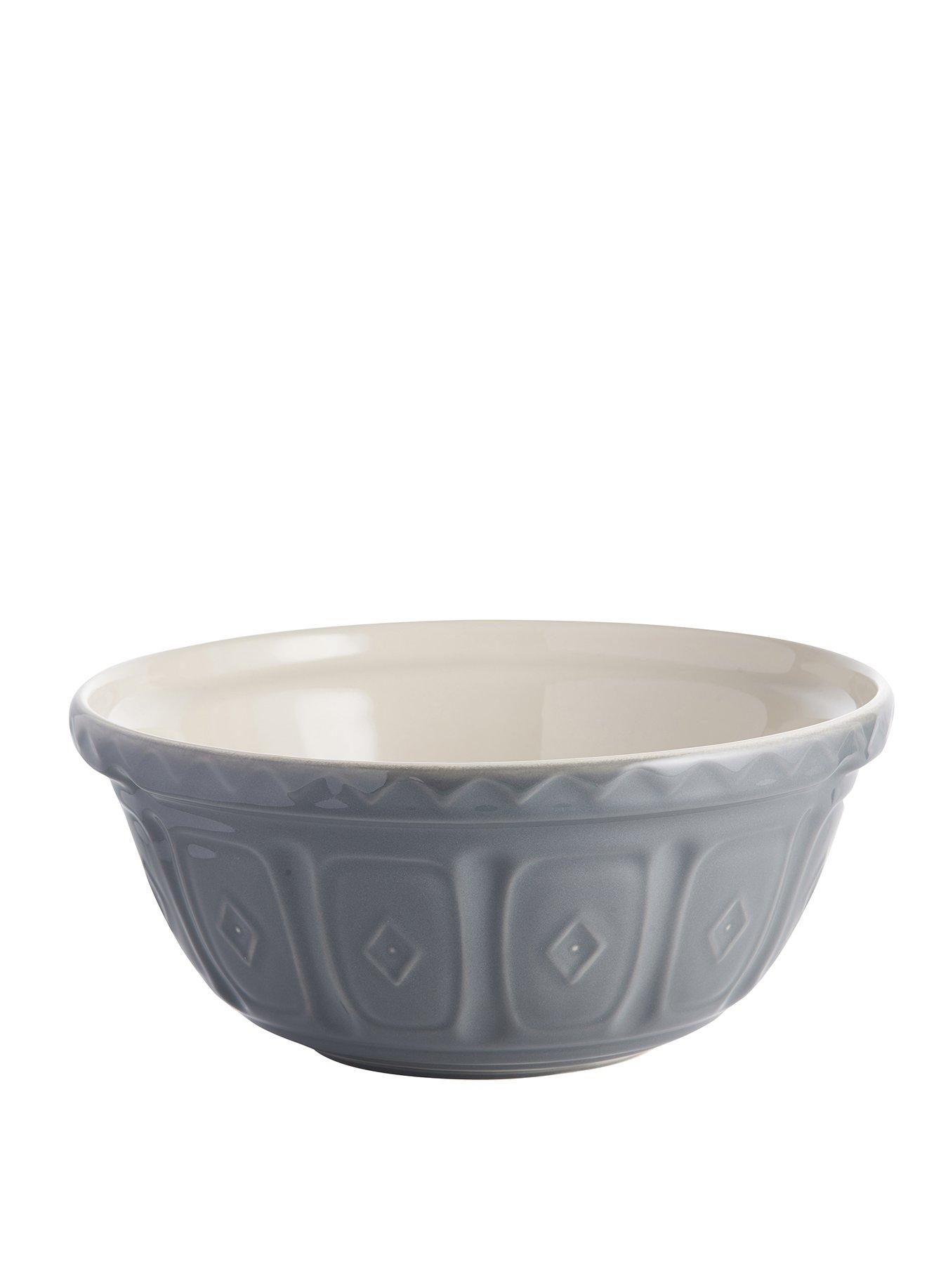 Product photograph of Mason Cash Colour Mix Grey Mixing Bowl from very.co.uk