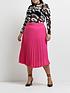  image of ri-plus-pleated-midi-skirt-pink