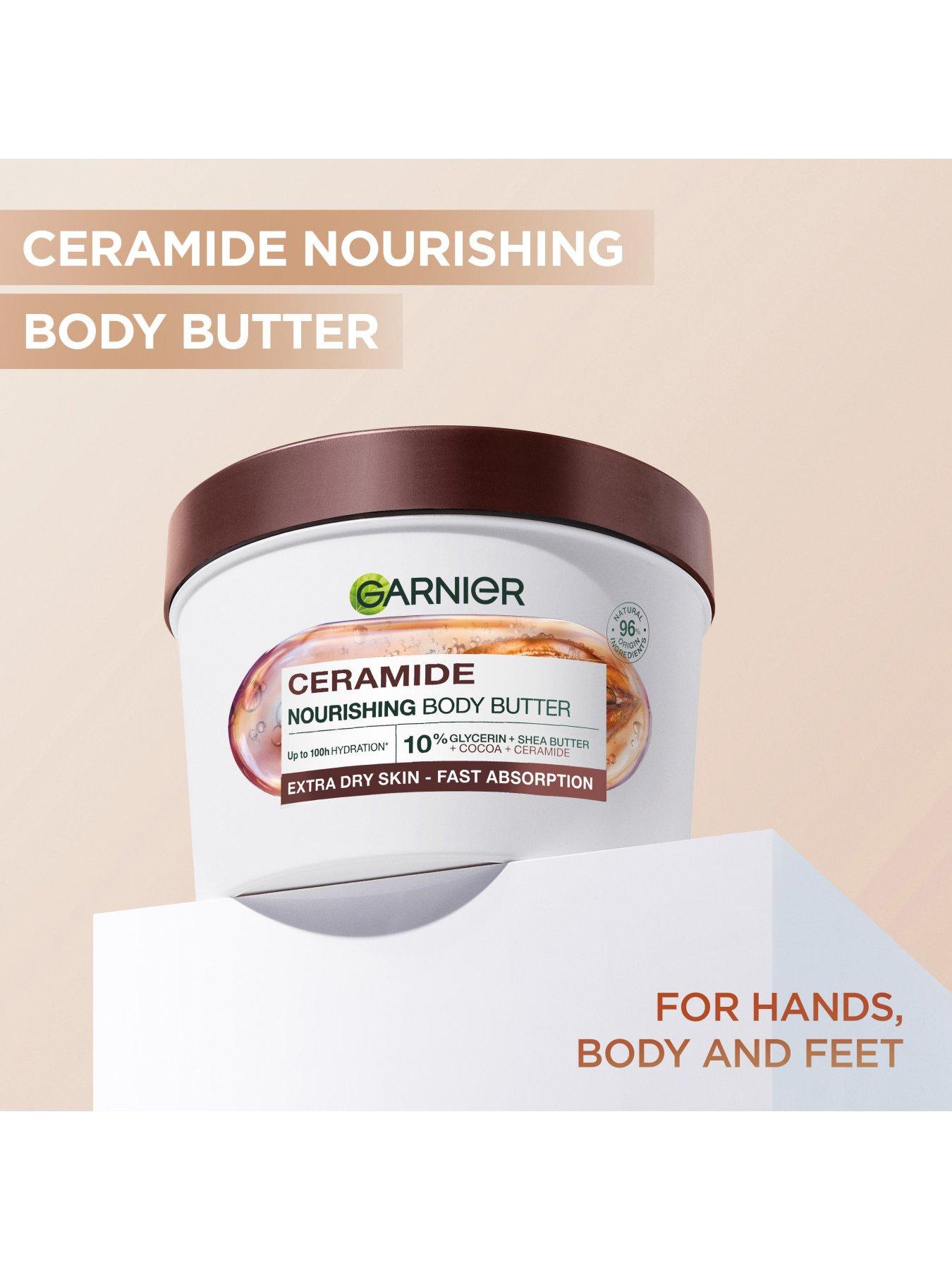 Image 2 of 5 of Garnier Ceramide Nourishing Body Butter with Cocoa