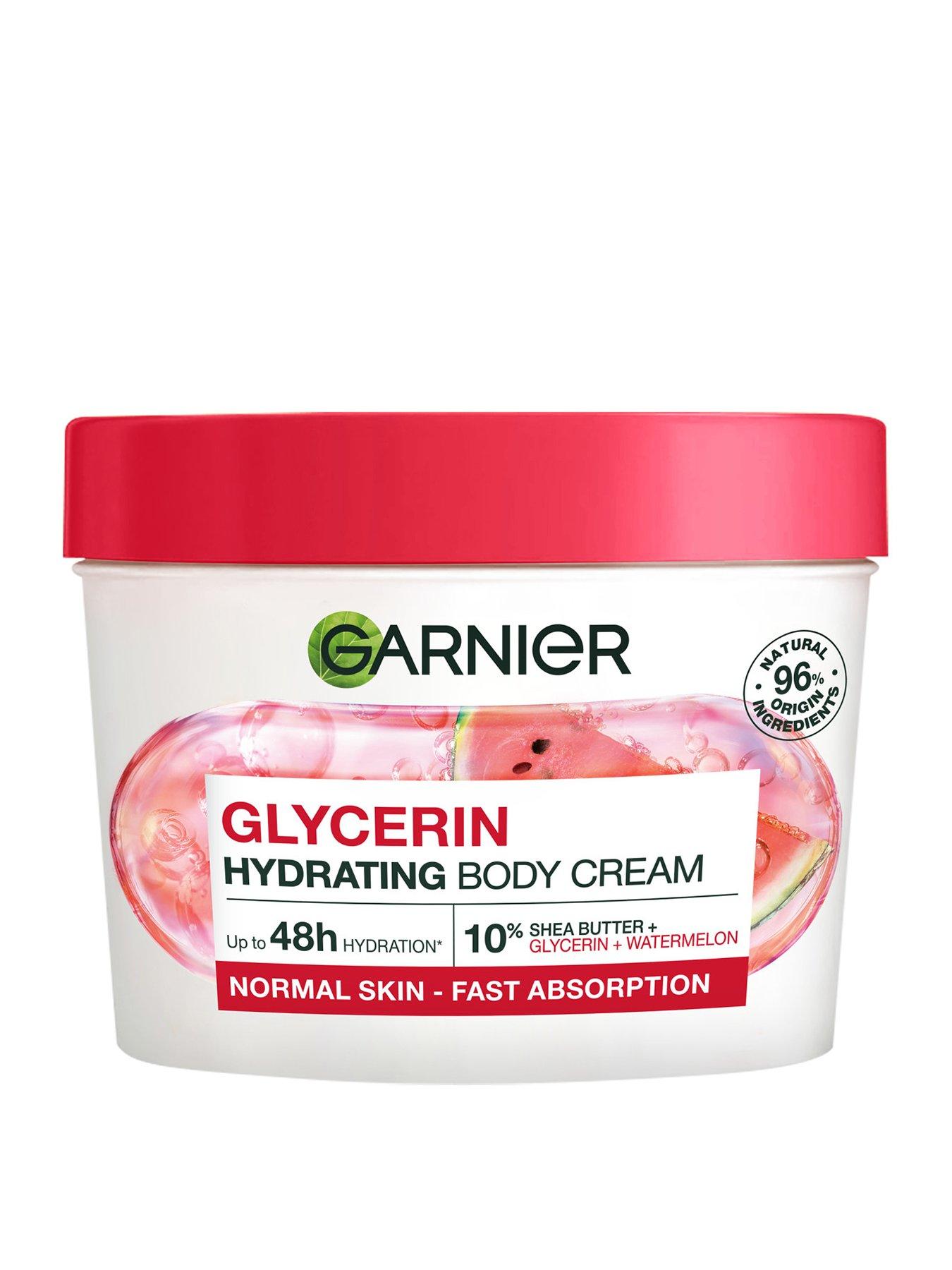 Image 1 of 5 of Garnier Glycerin Hydrating Body Cream with Watermelon