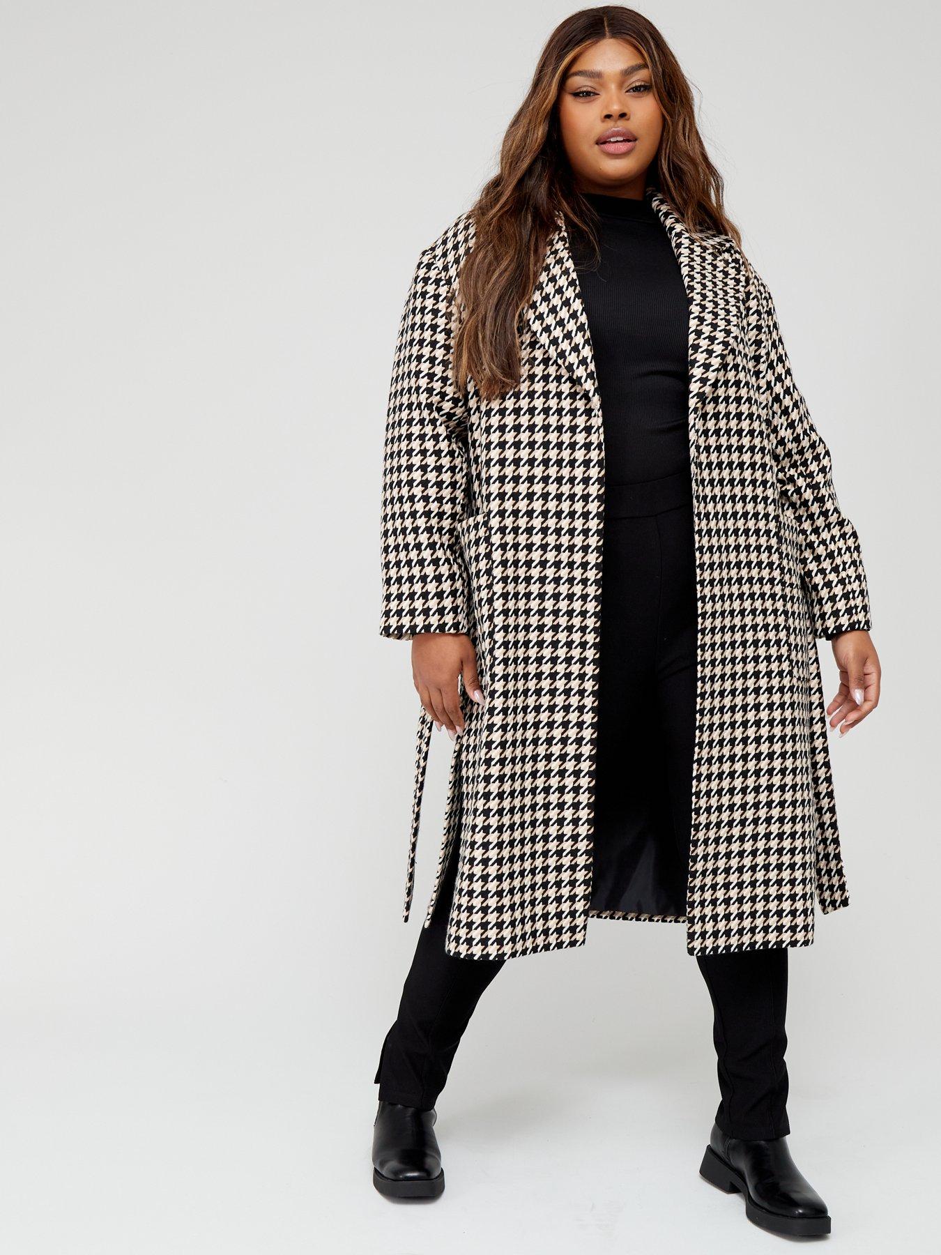 WOMEN FASHION Coats Combined H&M Long coat Black 36                  EU discount 75% 
