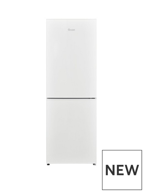 swan-sr15880w-50cm-widenbsp146cm-high-freestanding-low-frost-fridge-freezer-white