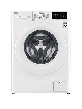 Lg V3 Fdv309W Wifi Connected 9Kg Heat Pump Tumble Dryer - White - A++ Rated