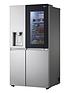  image of lg-instaview-thinq-gsxv91bsae-wifi-connected-american-style-fridge-freezer-stainless-steel