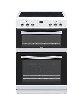 Swan Sx158110W Freestanding 60Cm Wide Twin Electric Cooker - White