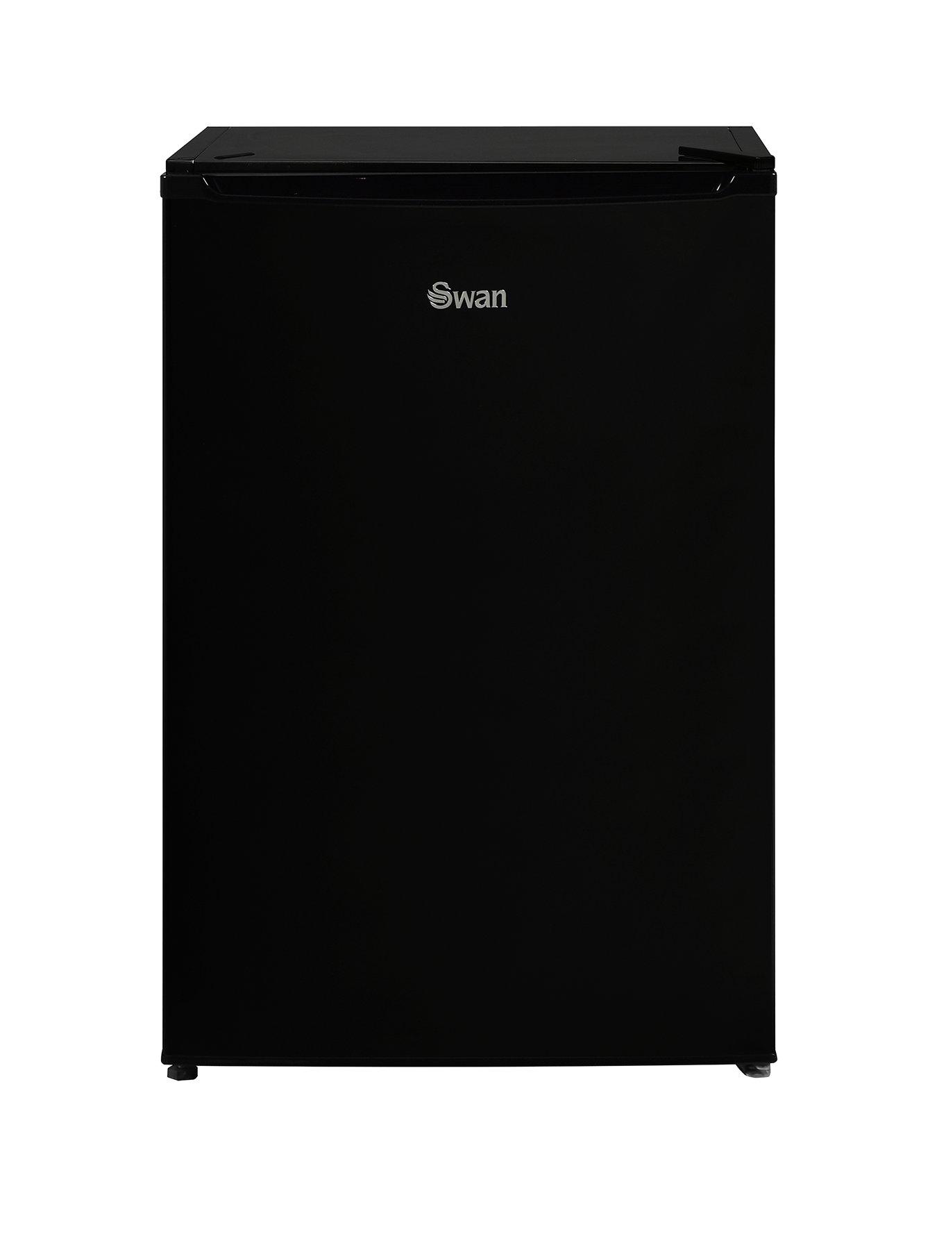 Swan SR15840B 54cm Wide Freestanding UnderCounter Fridge Black very.co.uk