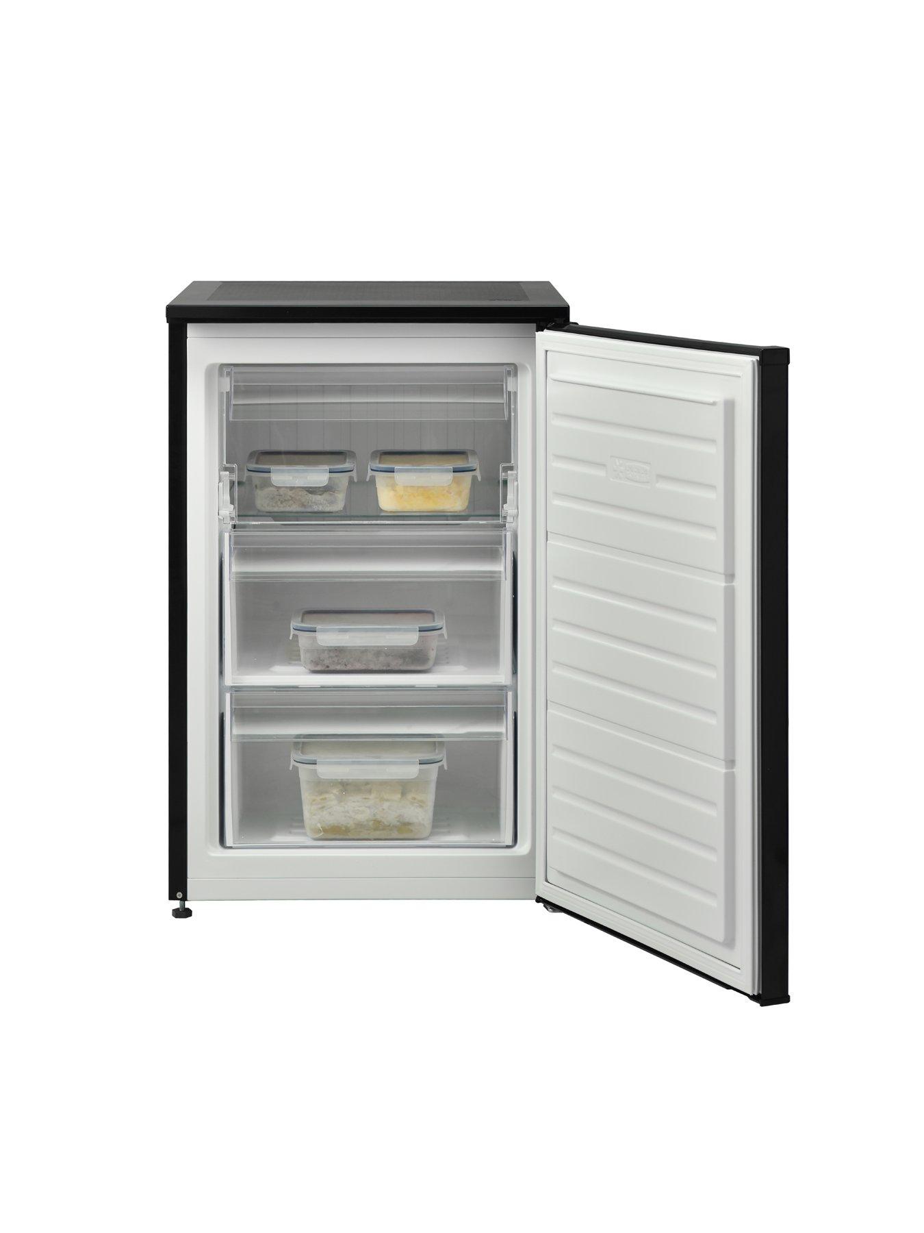 Swan SR15850B 54cm Wide Freestanding UnderCounter Freezer Black