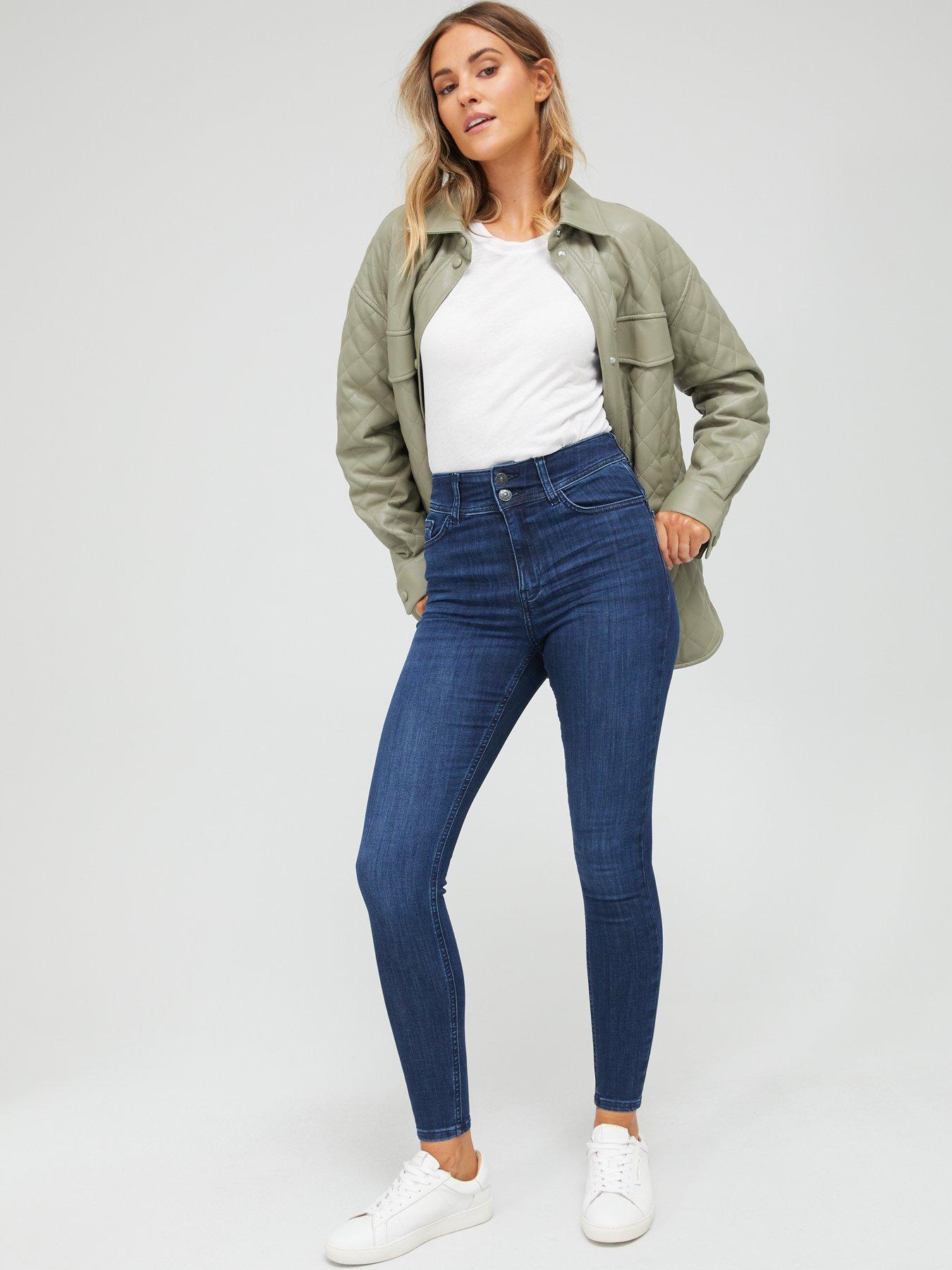 Blue spice high hot sale waist skinny jeans