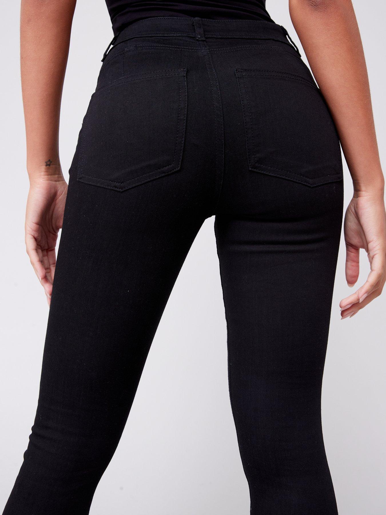 VISUS JEAN WOMEN BLACK