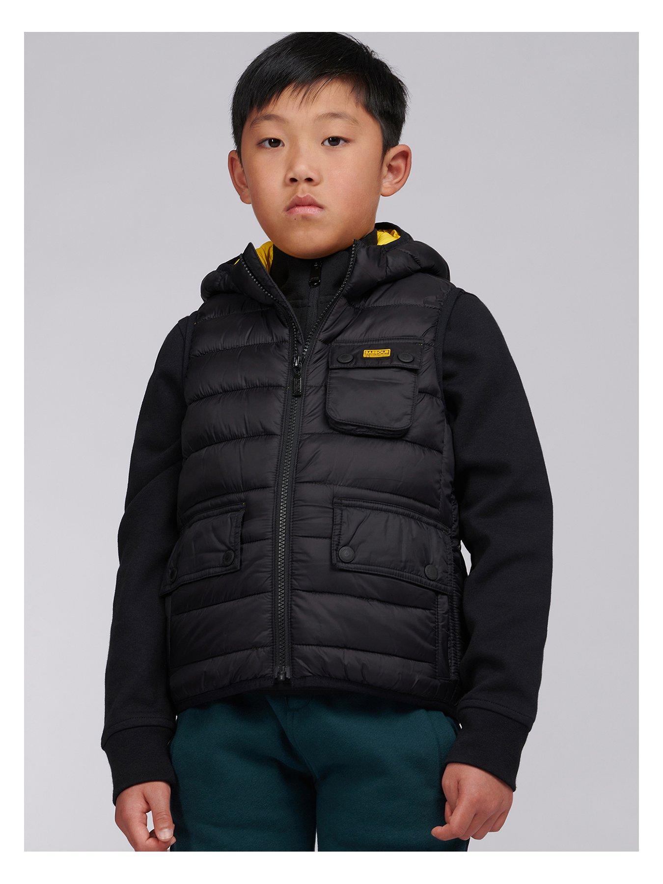 Boys barbour hot sale gilet