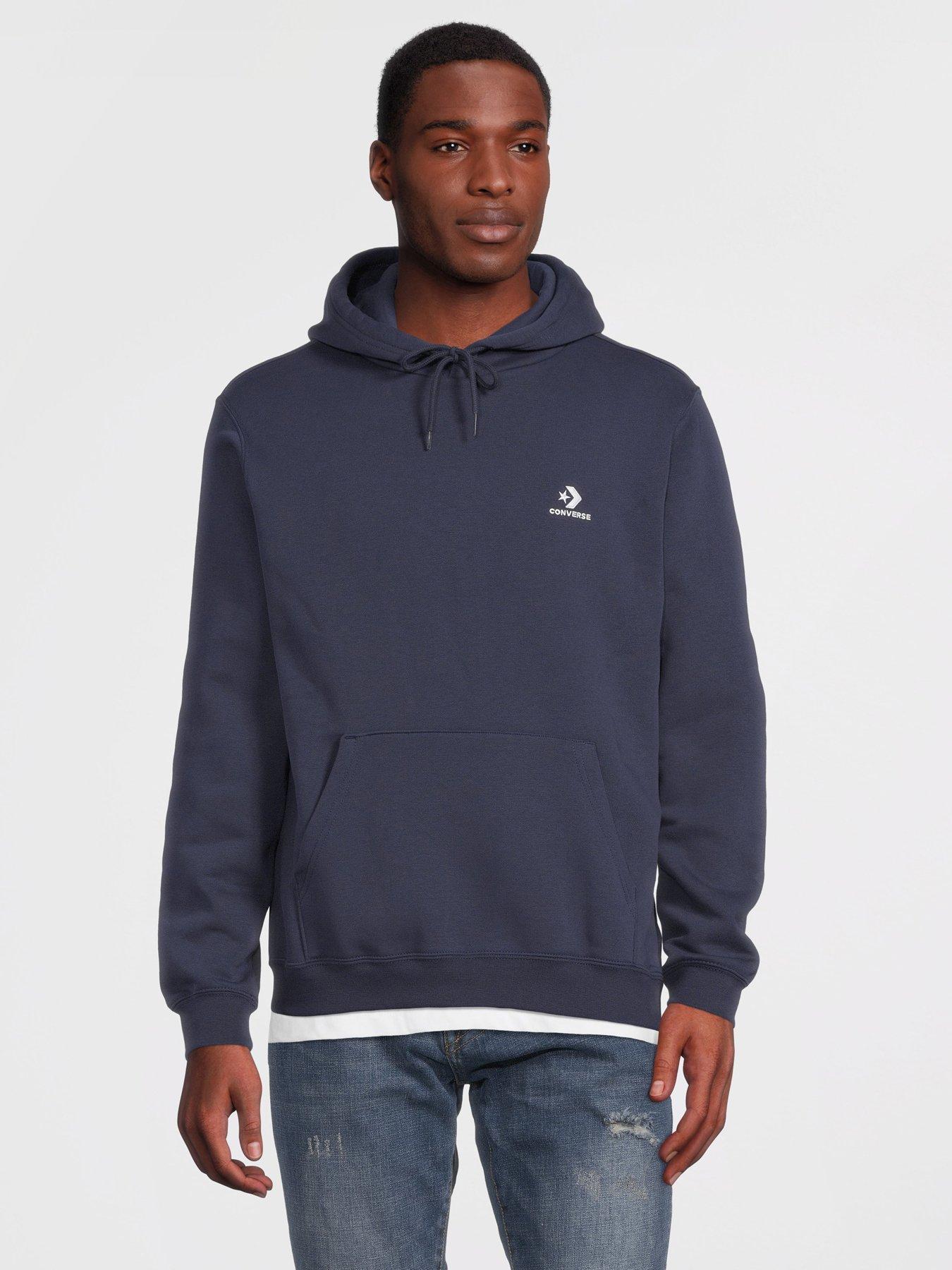 Converse star chevron store pullover hoodie