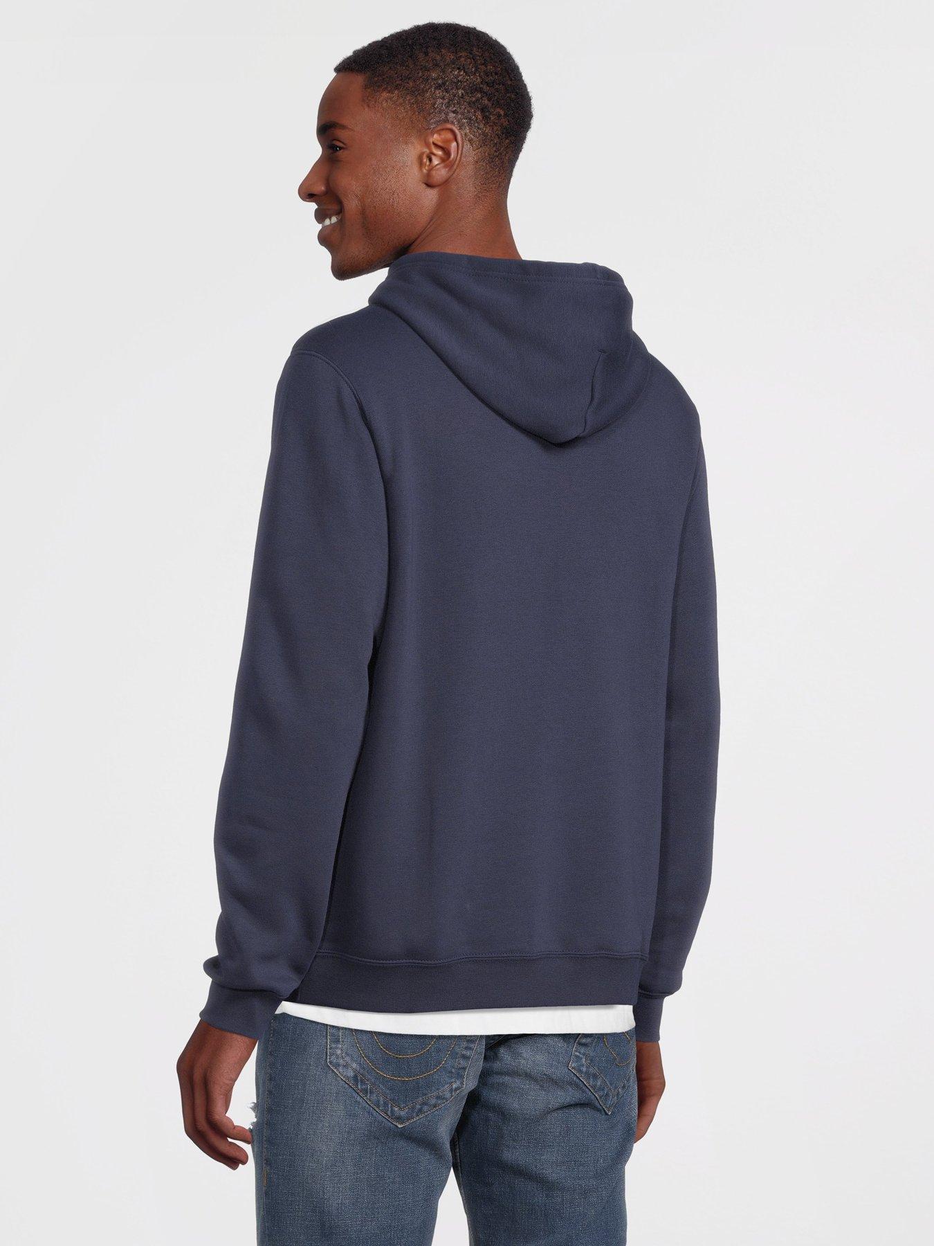 Converse hot sale navy hoodie