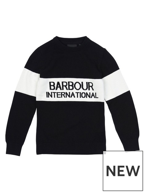 barbour-international-boys-coil-crew-neck-knitted-jumper-black
