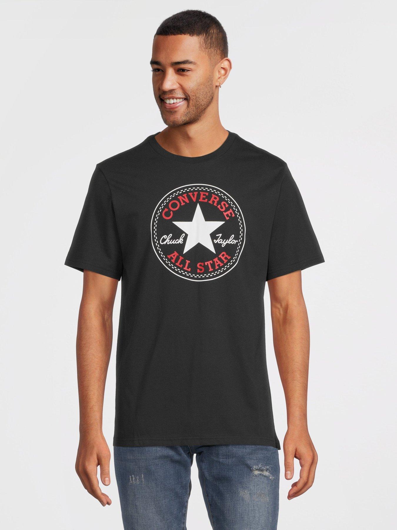 Converse Chuck Taylor Patch Graphic Short Sleeve Tee Black