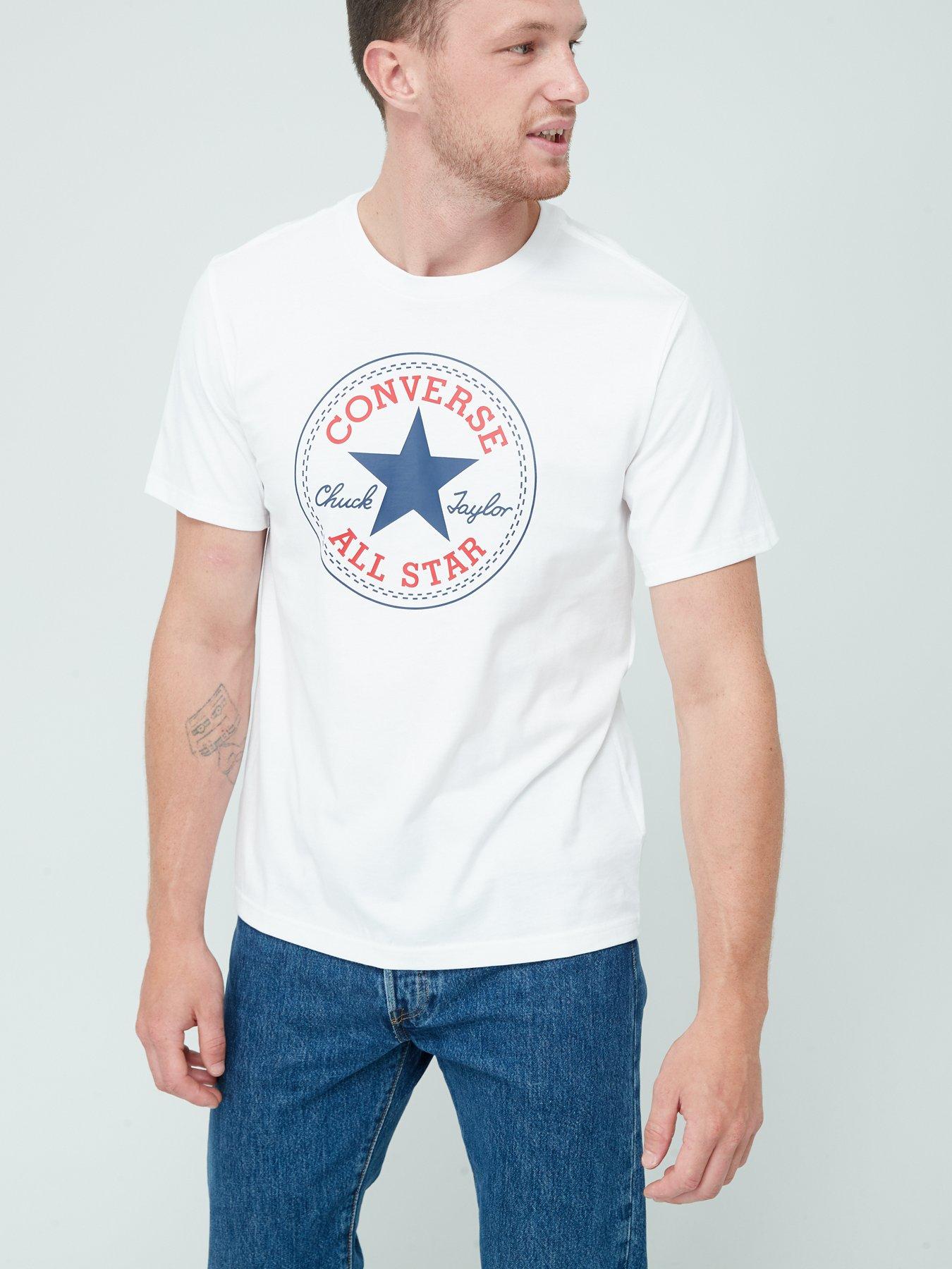 Mens converse t shirt deals